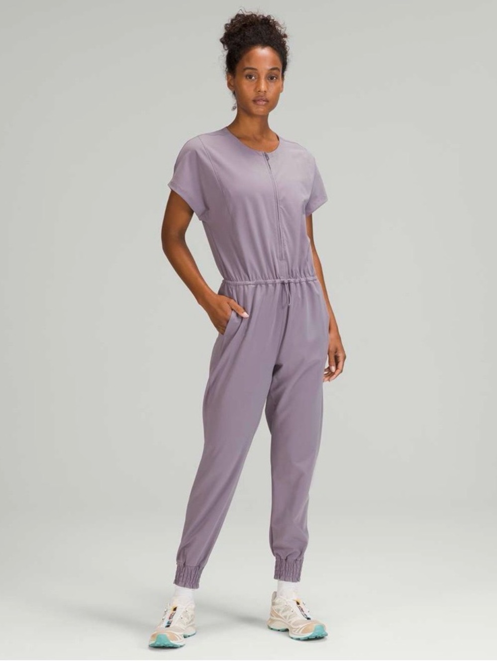Lululemon Stretch Travel Woven Jumpsuit